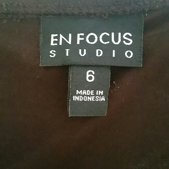 Black & Brown Dress by Enfocus Studio - Picture 5 of 6